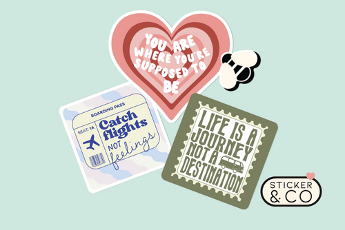 We're Back and Better than Ever: Meet the NEW Sticker & Co. and our Aesthetic Sticker Designs