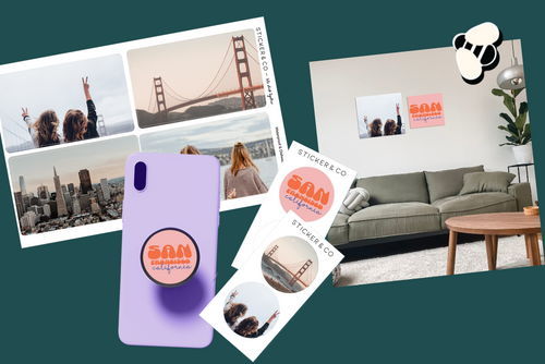 Meet Our High-Quality, Waterproof & Dishwasher Safe Custom Photo Stickers Collection