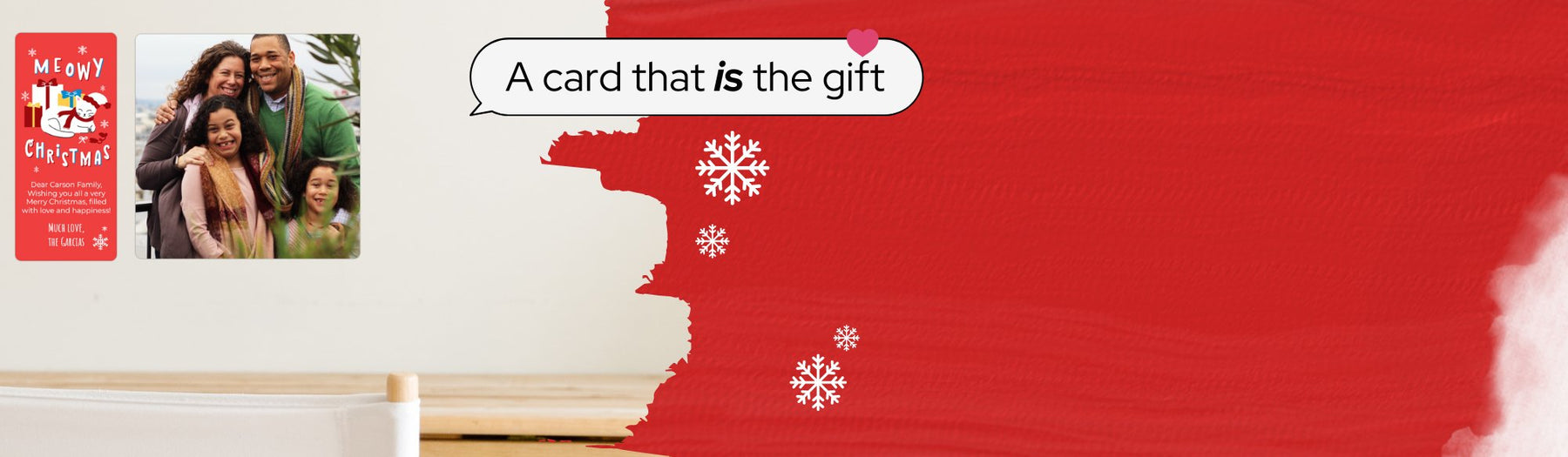 Christmas Cards - Sticker Greeting Cards