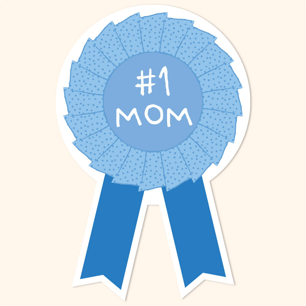 Cute Stickers: #1 Mom Sticker | Sticker &amp; Co