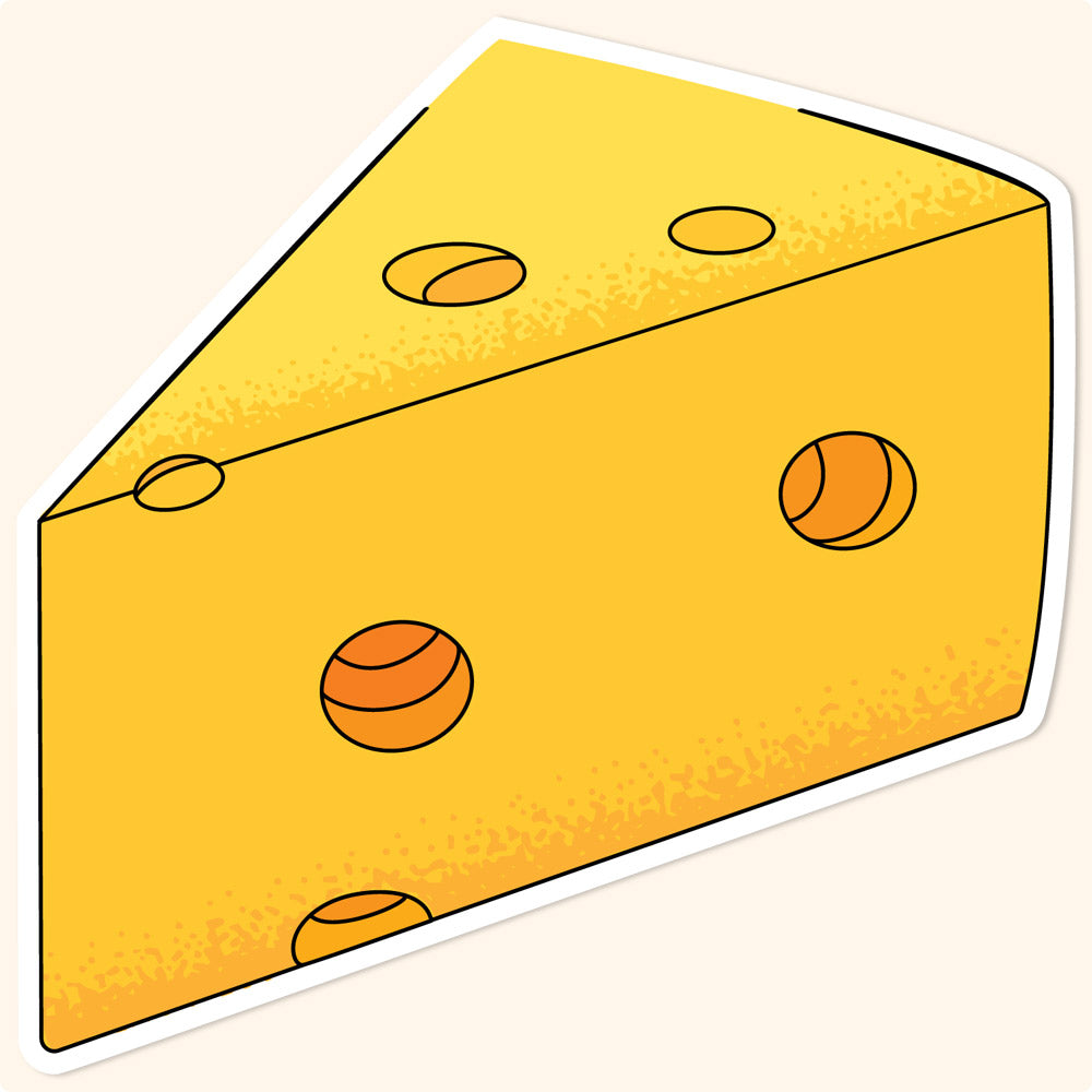 Cheese Sticker | Sticker & Co